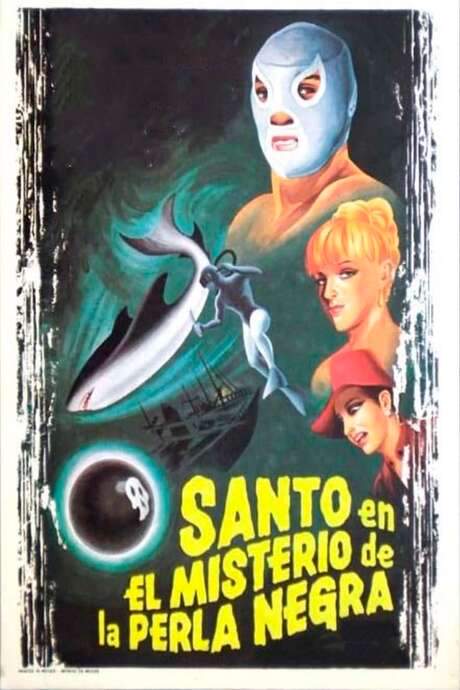 Santo in the Mystery of the Black Pearl (1976) movie poster