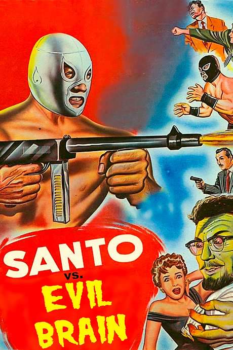 Santo vs. Evil Brain (1961) movie poster