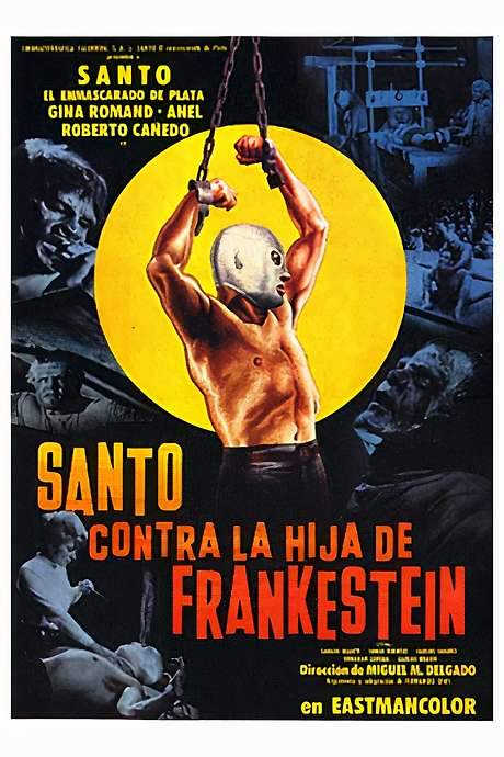 Santo vs. Frankenstein’s Daughter (1972) movie poster