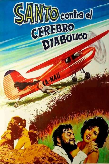 Santo vs. the Diabolical Brain (1963) movie poster