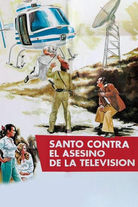 Santo vs. the TV Killer (1982) movie poster