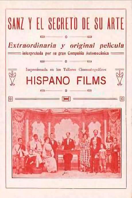 Sanz and the Secret of His Art (1918) movie poster