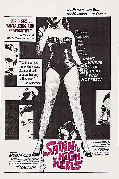 Satan in High Heels (1962) movie poster