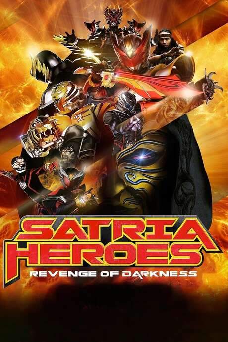 Satria Heroes: Revenge of Darkness (2017) movie poster