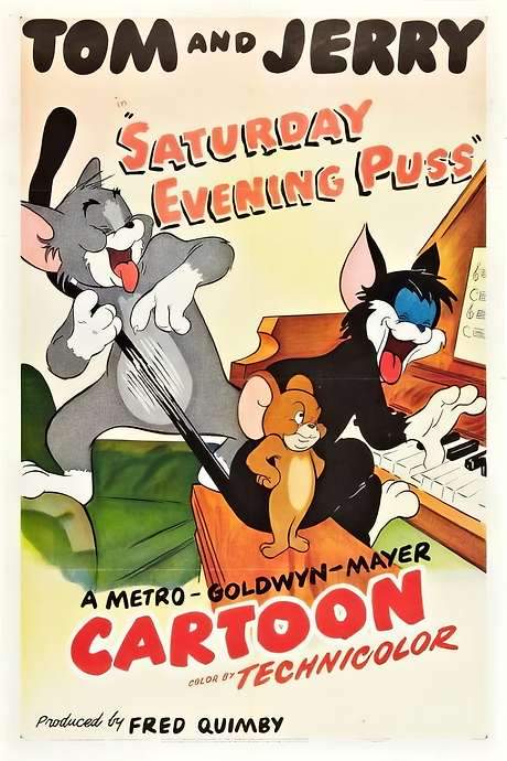 Saturday Evening Puss (1950) movie poster