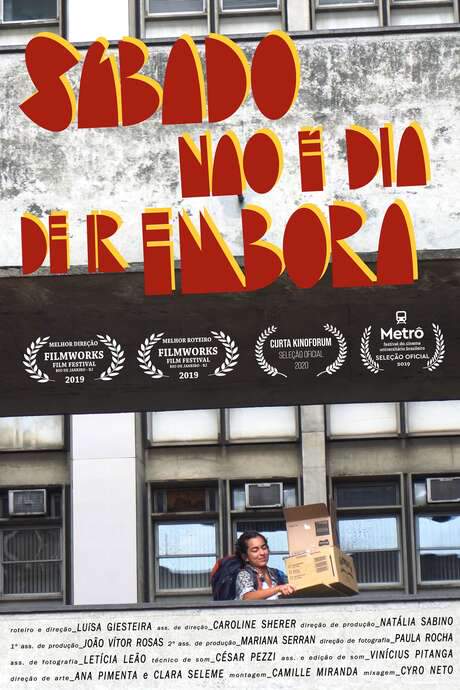 Rita, a Visual Arts student from Pernambuco, faces a difficult choice. Affected by the 2017 UERJ strike, she must balance saying goodbye to the relationships she's built in Rio with her determination to retrieve her final academic artwork, which remains locked inside a university building. The situation forces her to confront her connections and commitments as she seeks to complete her studies.