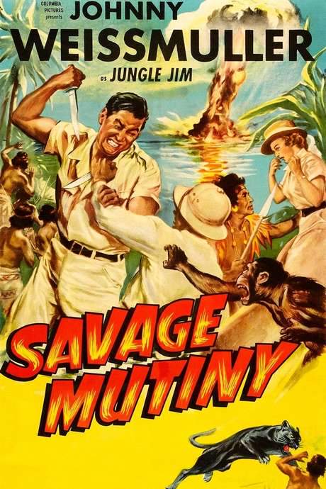 Savage Mutiny (1953) movie poster