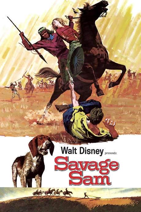 Savage Sam (1963) movie poster
