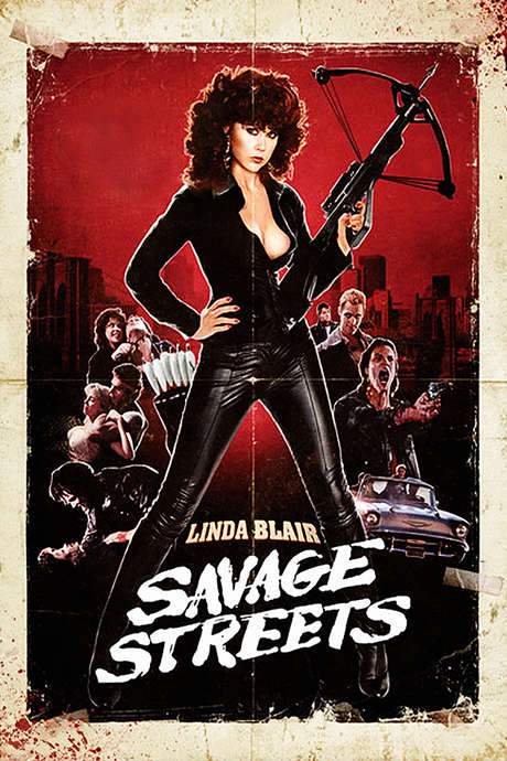 Savage Streets (1984) movie poster