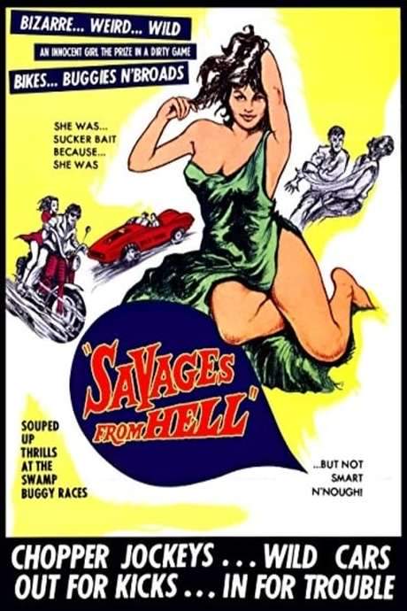 Savages from Hell (1968) movie poster