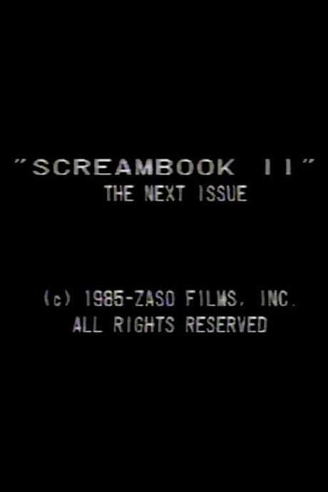 Screambook II (1985) movie poster