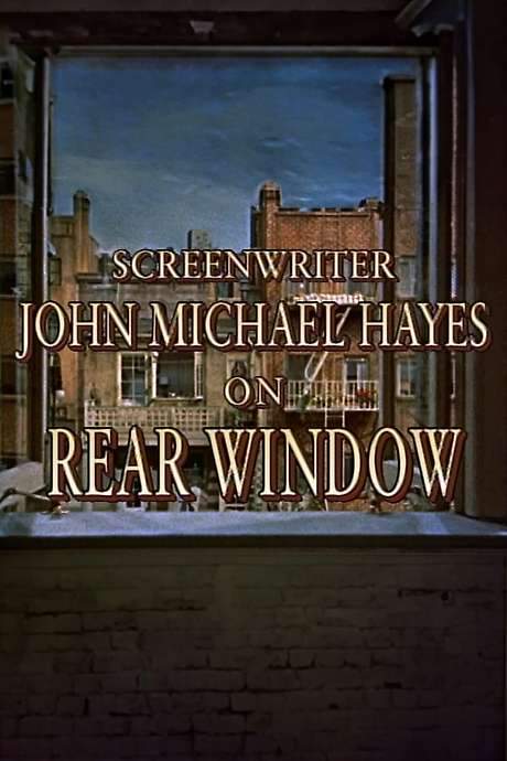 Screenwriter John Michael Hayes on ‘Rear Window’ (2001) movie poster