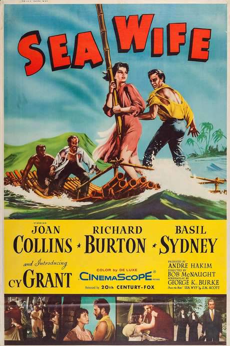 Sea Wife (1957) movie poster