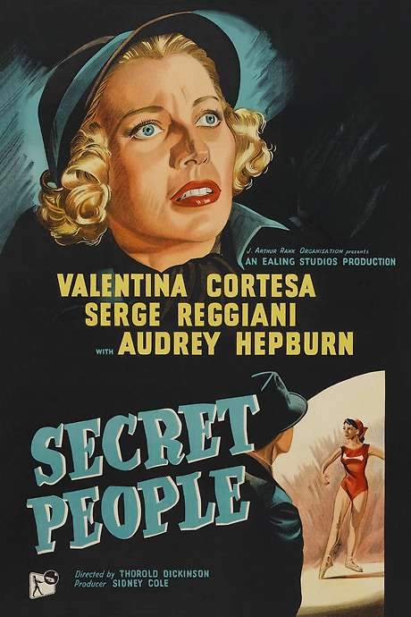 Secret People (1952) movie poster