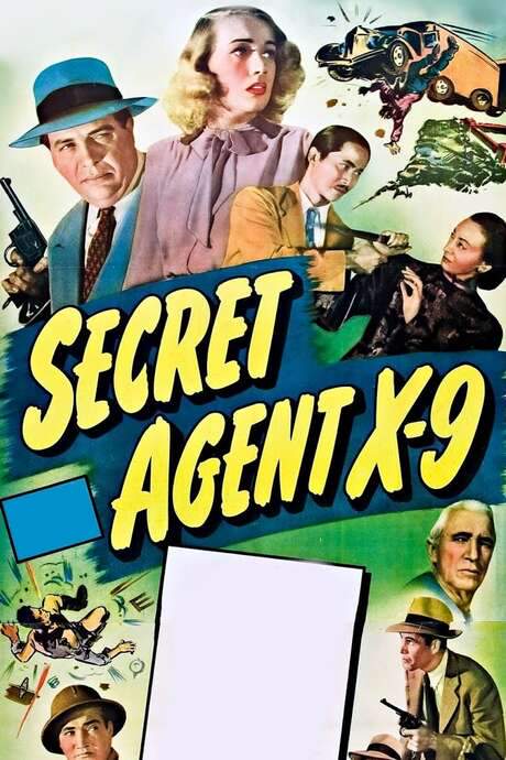 Secret Agent X-9 (1945) movie poster