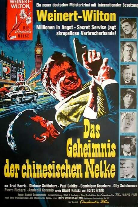 Secret of the Chinese Carnation (1964) movie poster