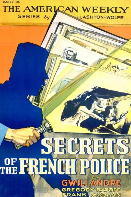 Secrets of the French Police (1932) movie poster