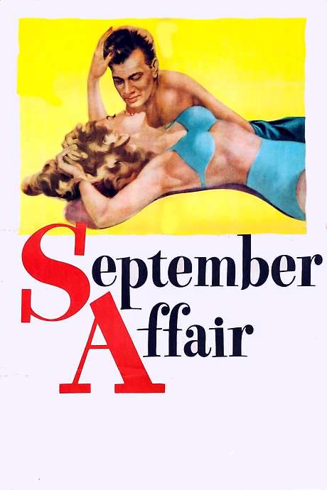 September Affair (1950) movie poster