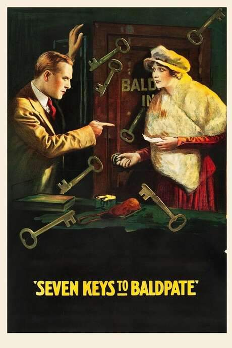 Seven Keys to Baldpate (1917) movie poster