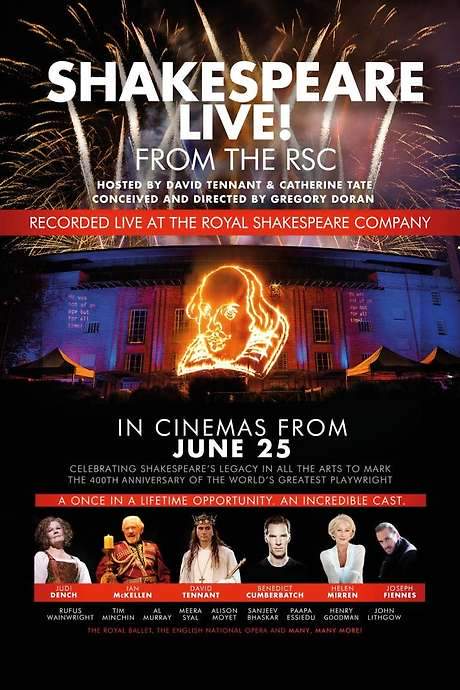 Shakespeare Live! From the RSC (2016) movie poster