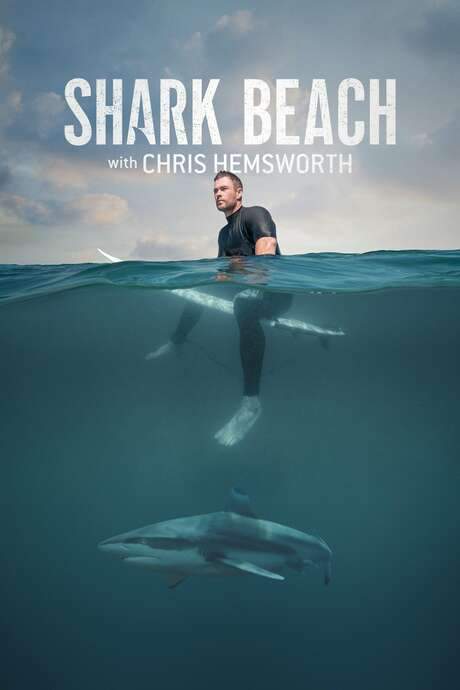 Shark Beach with Chris Hemsworth (2021) movie poster