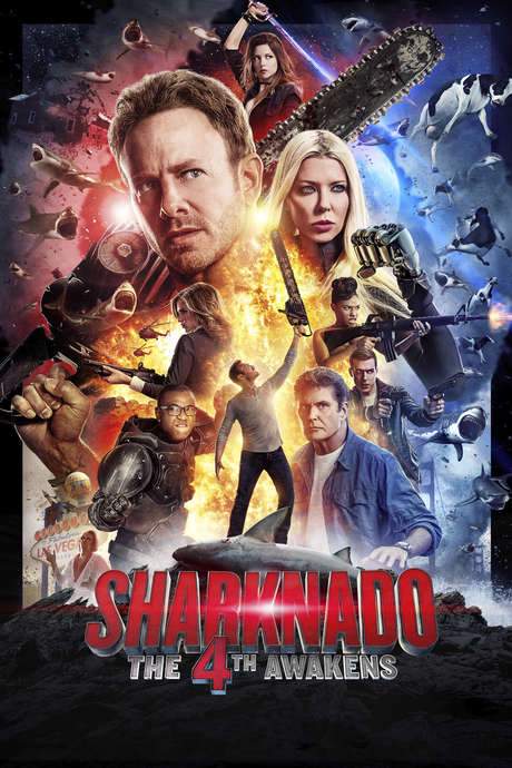 Sharknado 4: The 4th Awakens (2016) movie poster