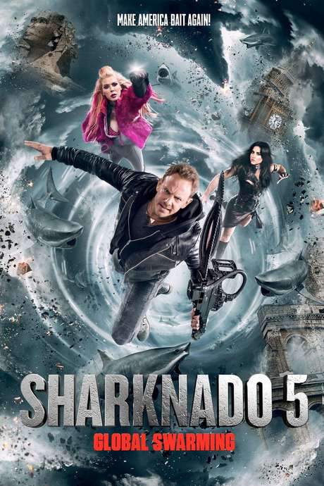 Sharknado 5: Global Swarming (2017) movie poster