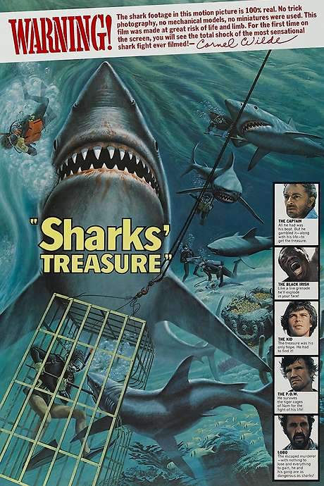 Sharks’ Treasure (1975) movie poster