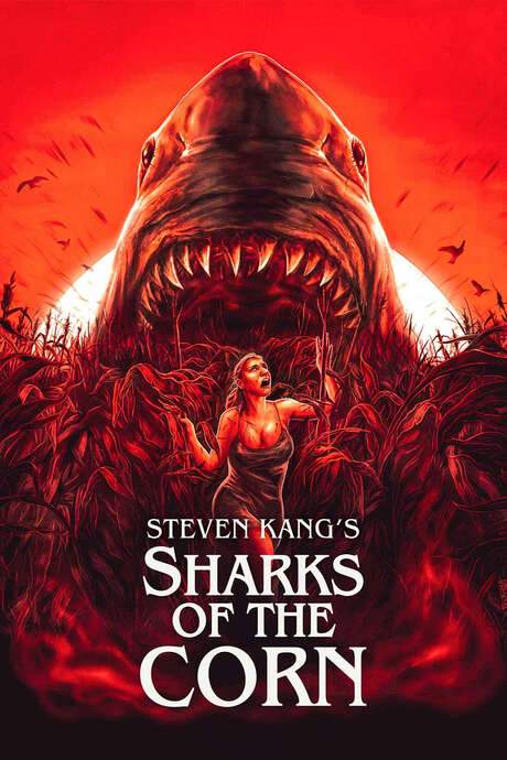 Sharks of the Corn (2021) movie poster