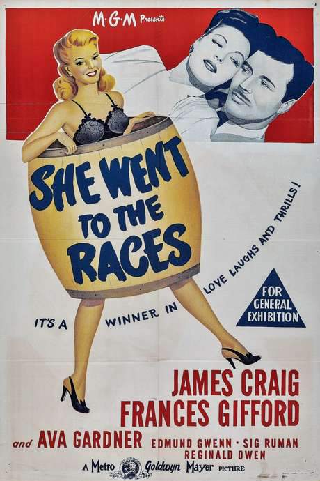 She Went to the Races (1945) movie poster