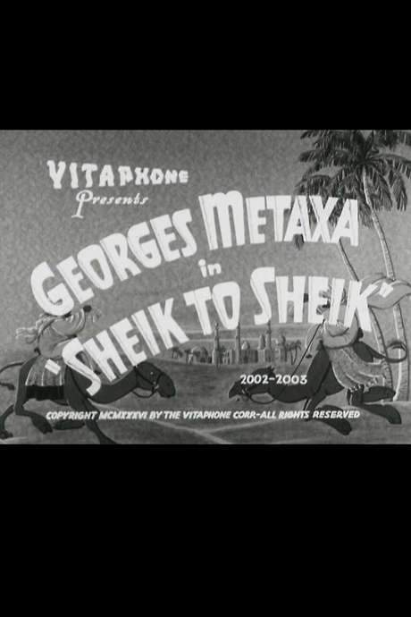 Sheik to Sheik (1936) movie poster