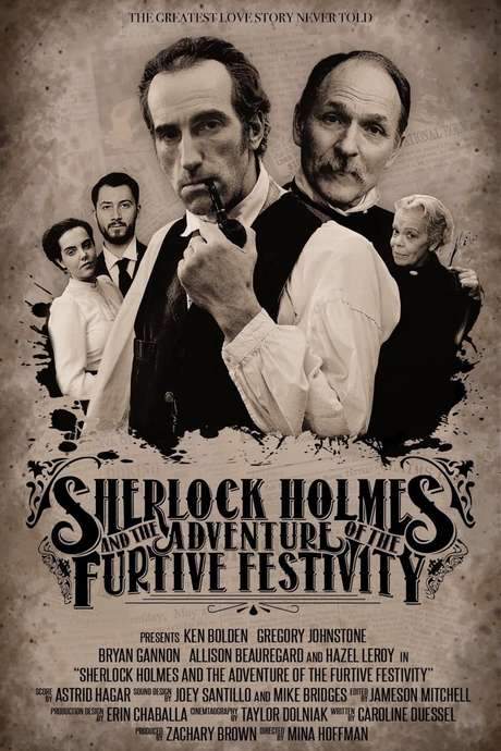 Sherlock Holmes and the Adventures of the Furtive Festivity (2019) movie poster