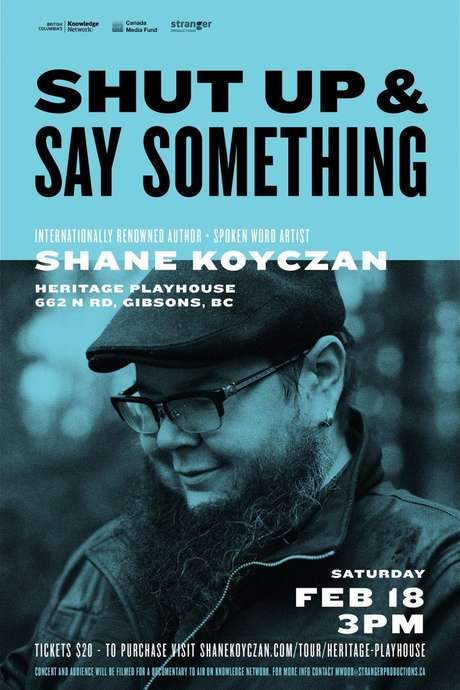 Shut Up and Say Something (2017) movie poster
