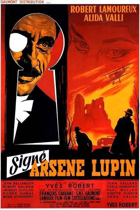 Signed, Arsène Lupin (1959) movie poster
