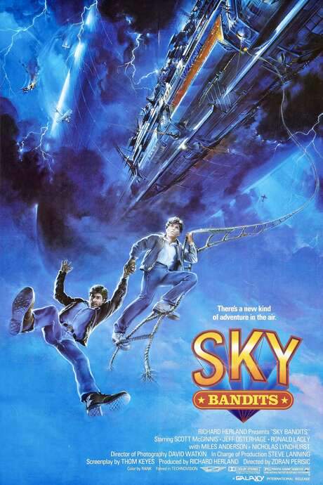 Sky Bandits (1986) movie poster