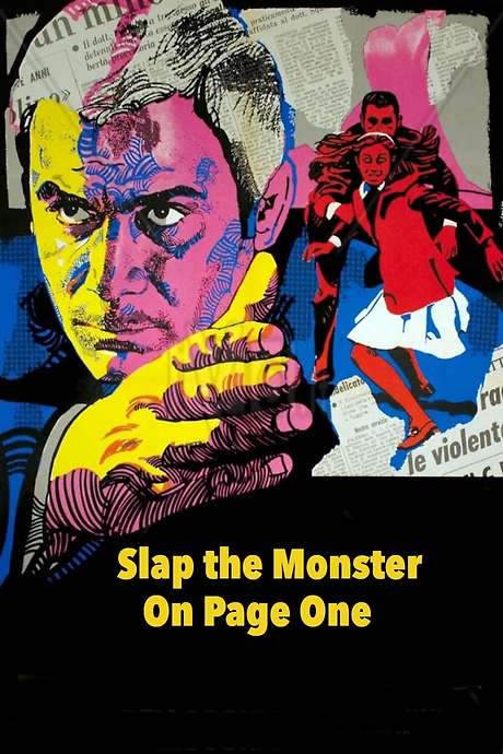 Slap the Monster on Page One (1972) movie poster