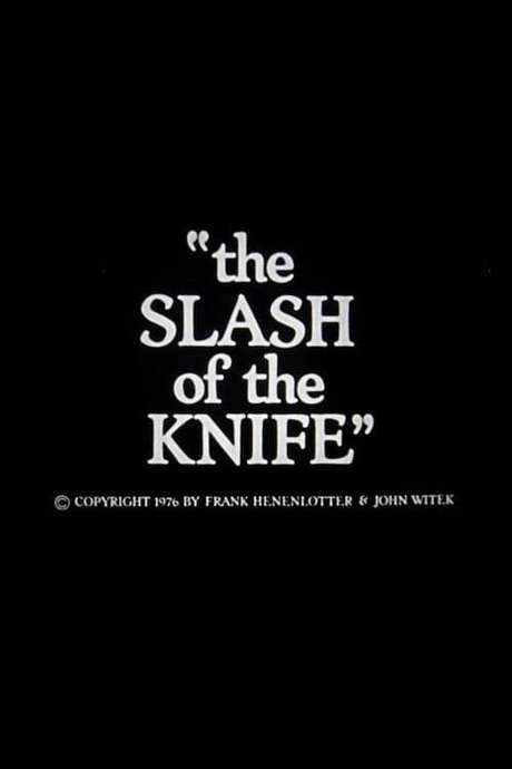 Slash of the Knife (1976) movie poster