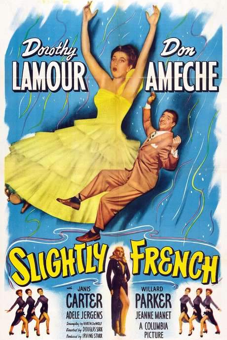 Slightly French (1949) movie poster