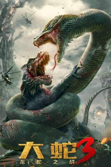 Snake 3: Dinosaur vs. Python (2022) movie poster