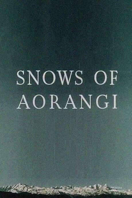 Snows of Aorangi (1955) movie poster