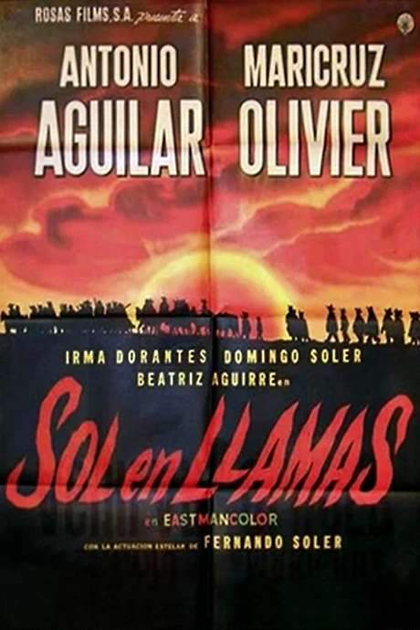 Sol en llamas (1962) movie poster