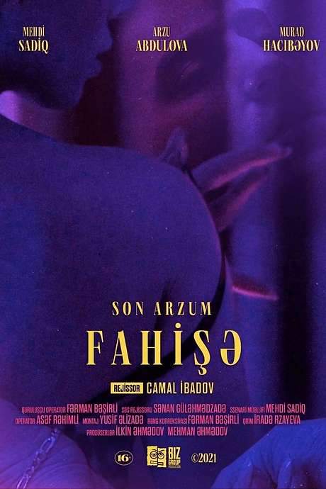 Son Arzum Fahişə (2021) movie poster