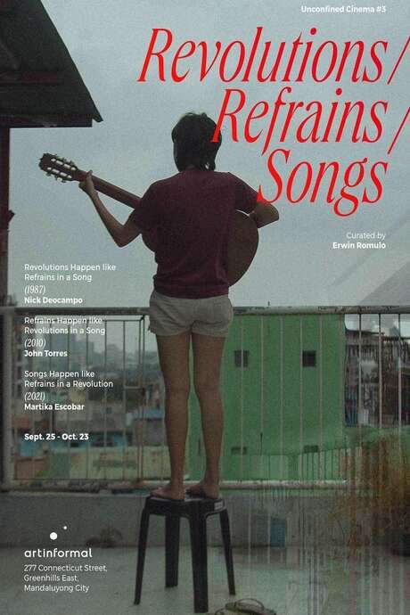 Songs Happen Like Refrains in a Revolution (2021) movie poster