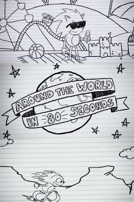 Sonic the Hedgehog - Around the World in 80 Seconds (2020) movie poster