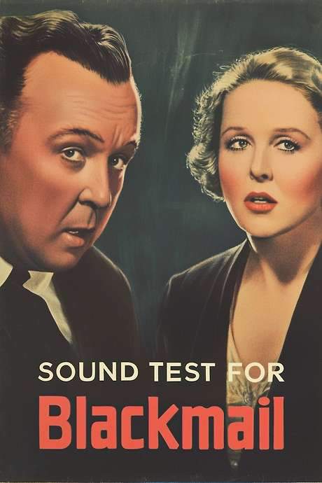 Sound Test for Blackmail (1929) movie poster