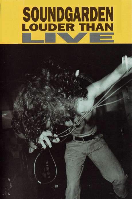 Soundgarden: Louder Than Live (1990) movie poster