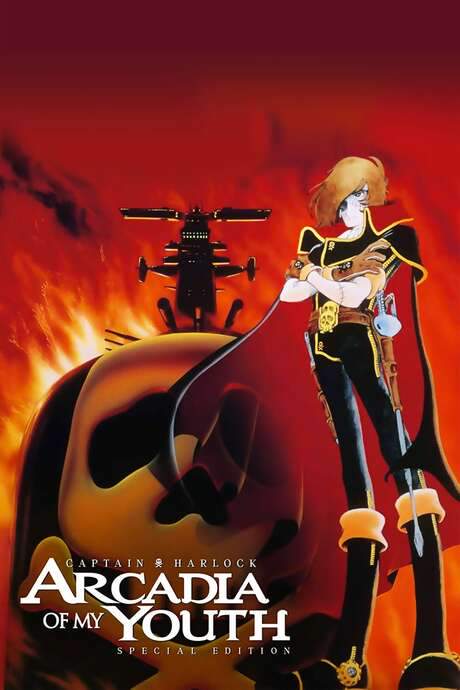 Space Pirate Captain Harlock: Arcadia of My Youth (1982) movie poster