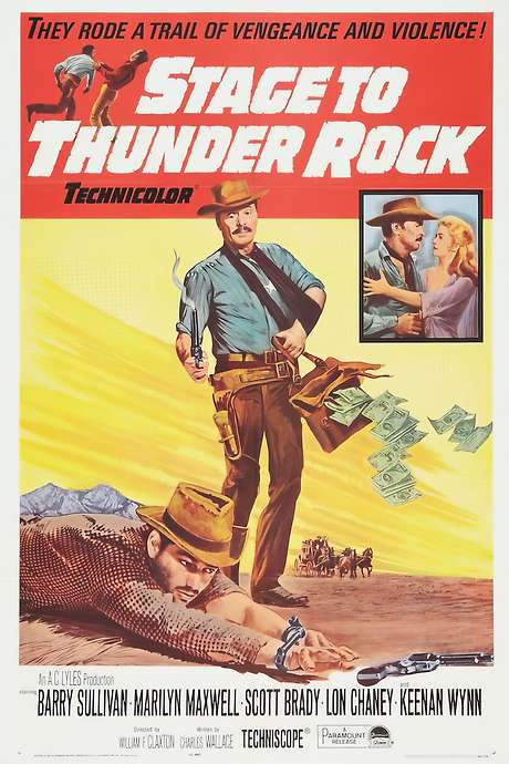 Stage to Thunder Rock (1964) movie poster