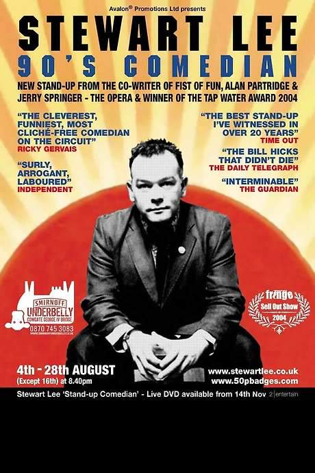 Stewart Lee: 90s Comedian (2006) movie poster