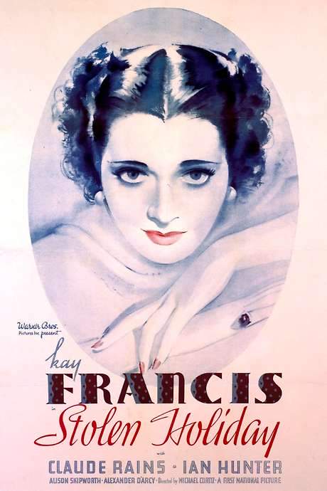 Stolen Holiday (1937) movie poster
